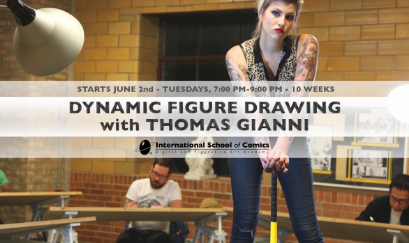 Dynamic Figure Drawing with Thomas Gianni
