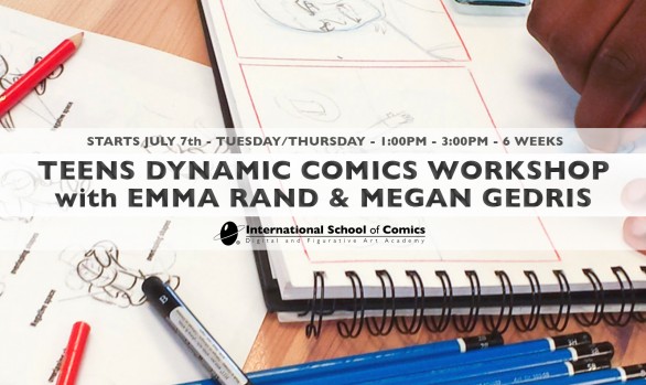 Teens Dynamic Comics Workshop